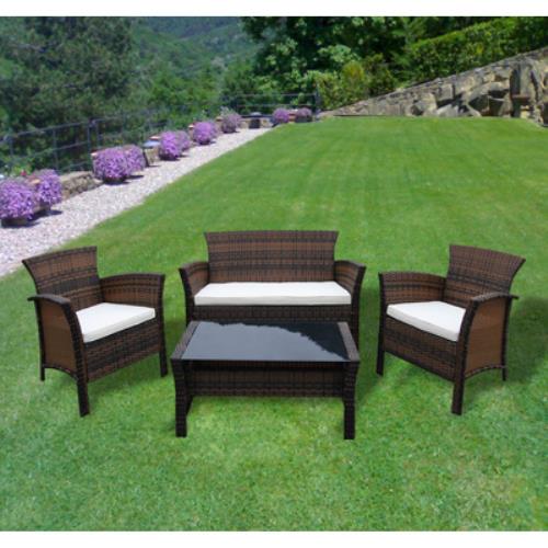 Alaska Complete Lounge aus Polyrattan für Outdoor-Gartenmöbel  acquista