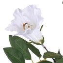 Set 6 Campanula Artificiali con Fiori Altezza 77 cm Bianco