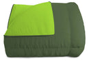 Trapunta Invernale Doubleface 300gr Verde Mela\/Verde Scuro