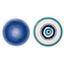 Set 6 Piatti Piani Ø25,5x2 cm  in Dolomite VdE Tivoli 1996 Occhio Marino