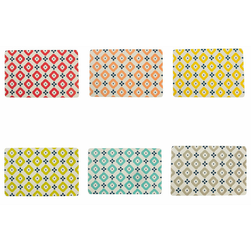 Set 6 Tovagliette Rettangolari in Pvc Villa d'Este Fiji