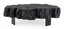 Tavolino 90x90x32h cm Keval Nero