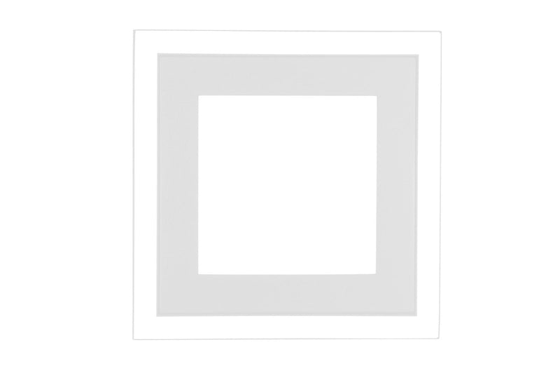 Plafoniera da Interno a LED in Plastica Bianco Opaco