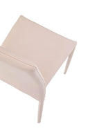 Set di 4 Sedie in Similpelle Morbida 93x52x45 cm TFT DC Tortora