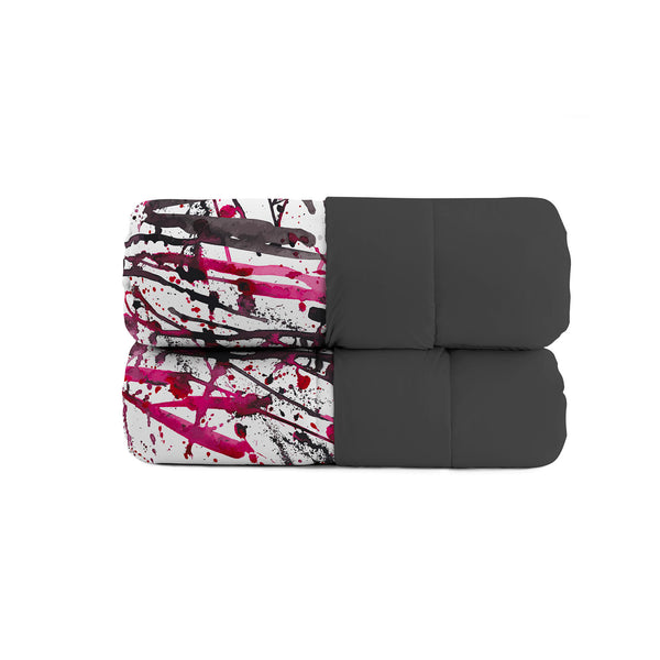 online Trapunta Invernale Stampata in Microfibra 200gr Double Face Crazy Varie Misure