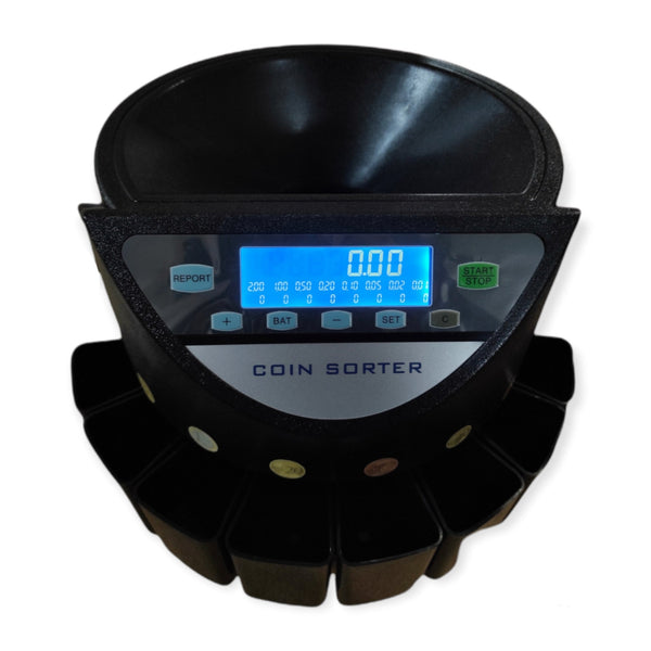 acquista Macchina Conta Monete 8 Cassetti MBS Coin Sorter CS8