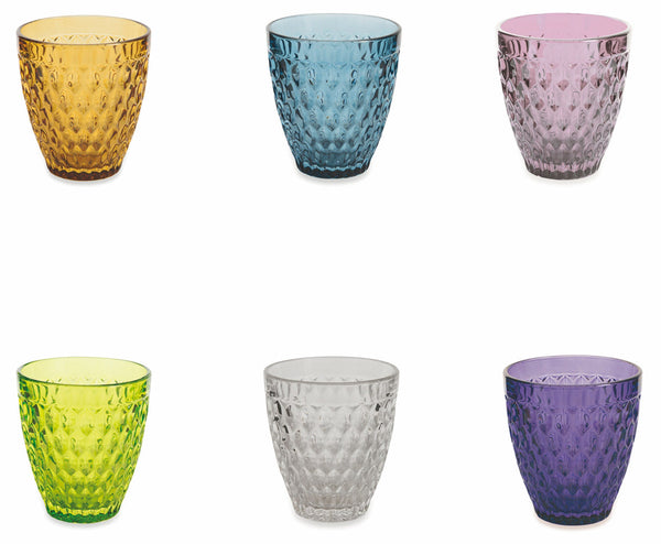 Packung mit 6 Wassergläsern aus Glas 320 ml Villa d'Este Home Tivoli Imperial sconto