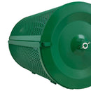 Spargi Terriccio e Concime da Giardino 65,5x41x111 cm 80L Asta Regolabile Verde 