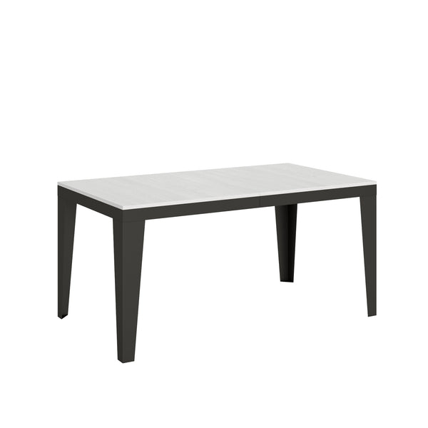 Tavolo Allungabile 160-264x90x80 cm Flame Evolution Bianco Frassino acquista