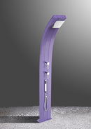 Doccia da Esterno Giardino Miscelatore e Doccetta Mobile Arkema Dada Fascia Inox Cherry