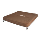 Vasca Idromassaggio Spa Oslo Amber Aero Plus Smart con Wifi per 6 Persone 180x180x65 cm in Materiale Plastico Effetto legno Ambra      