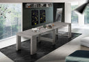 Consolle Allungabile 51/300x90x77 cm Pratika Cemento Bronx