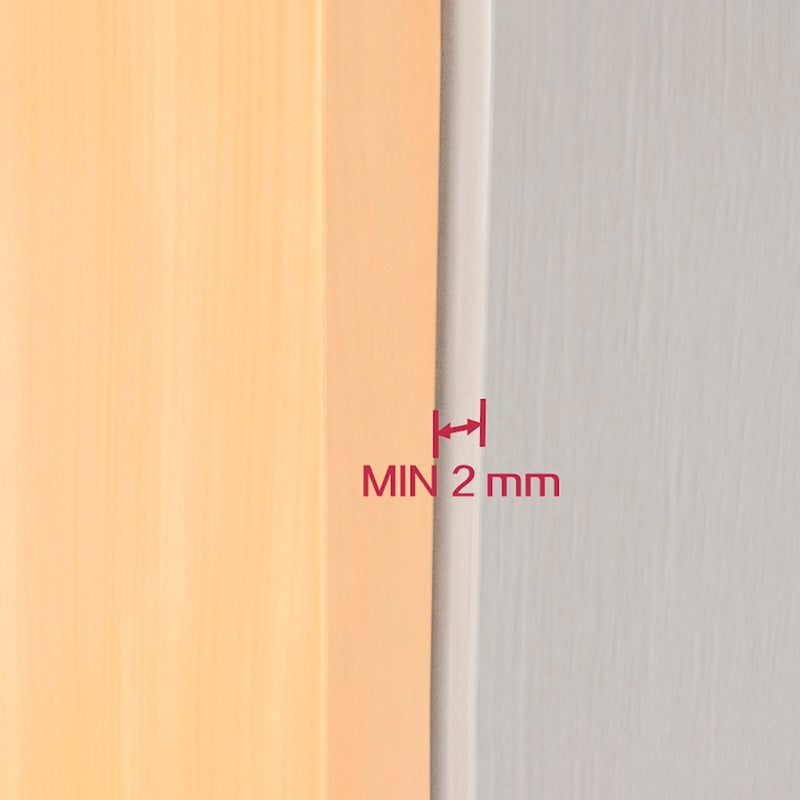 Set 10 Chiudiporta Regolazione 80 mm Ammortizzata in Tecnoplastica Emuca 