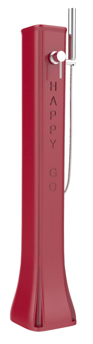 acquista Doccia Solare da Giardino 23L Miscelatore e Doccetta Mobile Arkema Happy Go Cherry