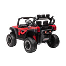 Macchina Elettrica per Bambini 12V Fuoristrada Offroad Mountain Rosso 
