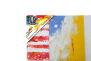 Dipinto su Tela Music 100x3,5x100 cm in Legno e Canvas