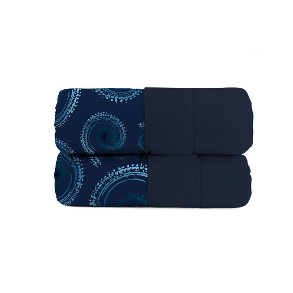 acquista Trapunta Invernale Stampata in Microfibra 200gr Double Face Vortex Varie Misure