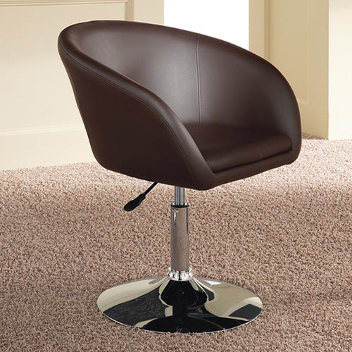 prezzo Polstersessel Metall braun Kunstlederbezug 57x66x68/83 cm Stones Lena Om/130/M