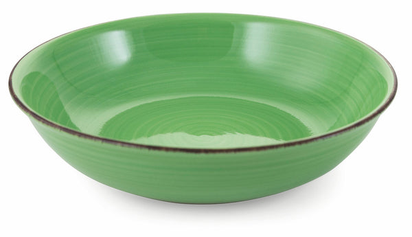 Salatschüssel aus Steinzeug Ø28,5x7 cm Villa d'Este Home Tivoli Baita Verde sconto
