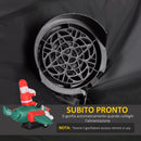 Babbo Natale Gonfiabile H160 cm con Aereo Luci LED Multicolore