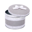 Set 4 Barattoli con Fiocco Ø 14 cm