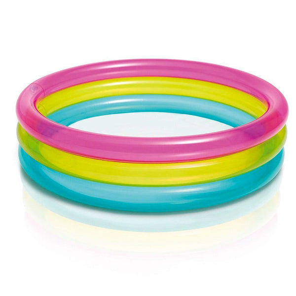 Aufblasbarer Babypool für Kinder mit 3 Ringen 86x25H 48674Np Intex acquista