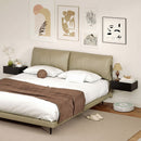 Set di 2 Comodini Sospesi Moderni 40x30x15 cm con Cassetto in Legno Nero      