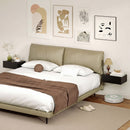 Set di 2 Comodini Sospesi Moderni 40x30x15 cm con Cassetto in Legno Nero      