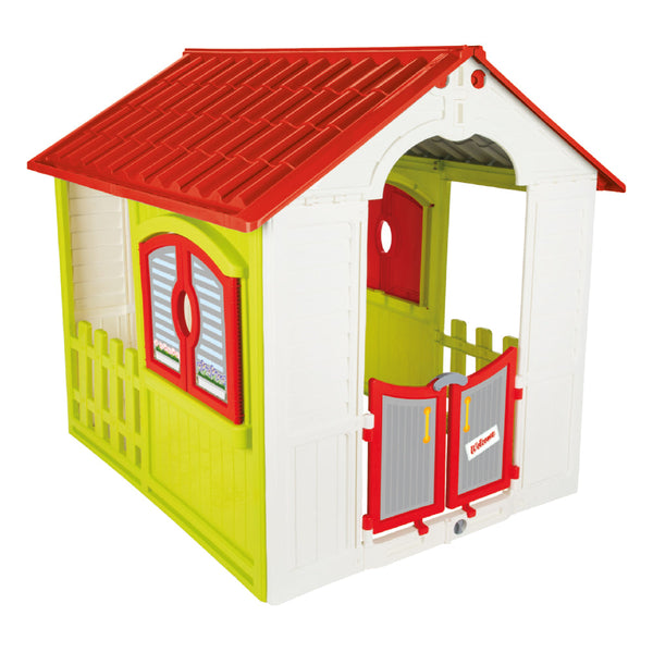 acquista Casetta Gioco per Bambini 110x92x109 cm Cottage Pieghevole in Plastica