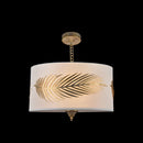 Lampada pendente House in Metallo Farn Oro