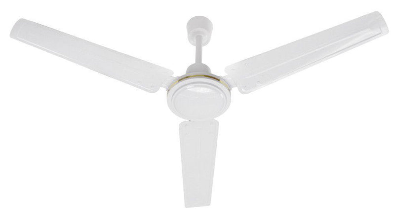 Ventilatore da Soffitto con 3 Pale Ø120 cm 5 Velocità Bianco