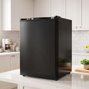 Frigorifero Piccolo 72,5 L 44,5x49x63,5 cm con Congelatore Termostato Regolabile e Porta Reversibile 43 dB Nero      
