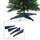 Albero di Natale Artificiale 180 cm 390 Rami Folti Verde 