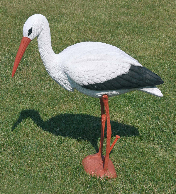 online Kunststoff-Garten-Zierstorch H78 cm Rama