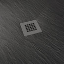 Piatto Doccia in Pietra  Pedrinelli Ardesia Stone Side Grigio Scuro Varie Misure