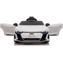 Macchina Elettrica per Bambini 12V Audi RS E-Tron GT Bianca