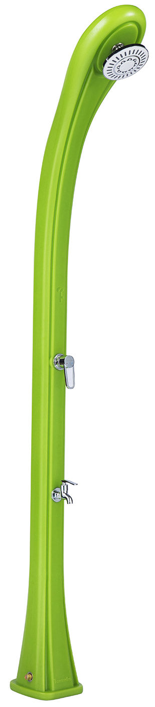 sconto Garten Solardusche 28L Mixer und Fußwascher Grün