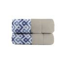 Trapunta Invernale Stampata in Microfibra 200gr Double Face Rombi Varie Misure