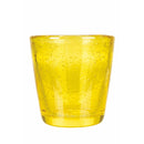 Set 6 Tazzine per Liquori Liquorini Cancun Sunset in Vetro VdE Tivoli 1996 Rosso