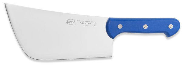 sconto Schweizer Sichelmesser für Fleisch mit Knochen 26 cm Klinge aus Stahl 800 g Sanelli Grün