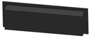 Camino a Bioetanolo da Parete/Incasso 150x49 cm Frame 1500 Nero con Vetro