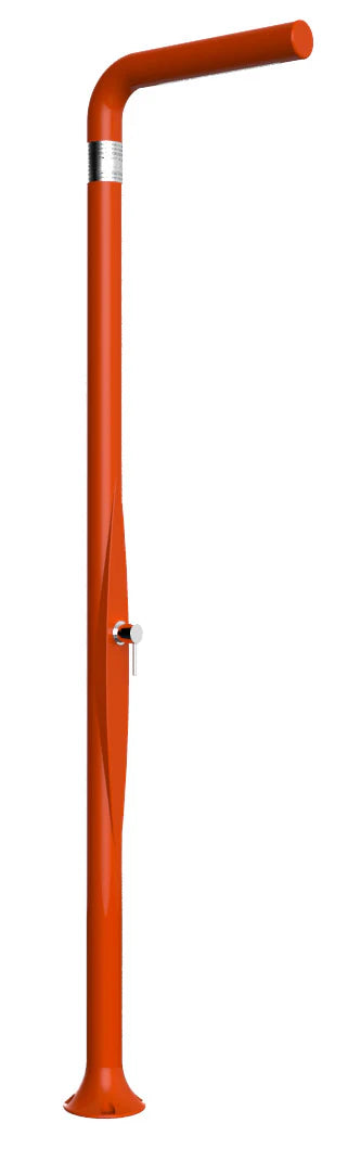 sconto Doccia da Esterno Giardino Miscelatore Arkema Funny Yang Arancio