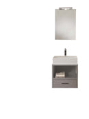 Mobile Bagno Sospeso 52cm TFT Giava Pino Bianco