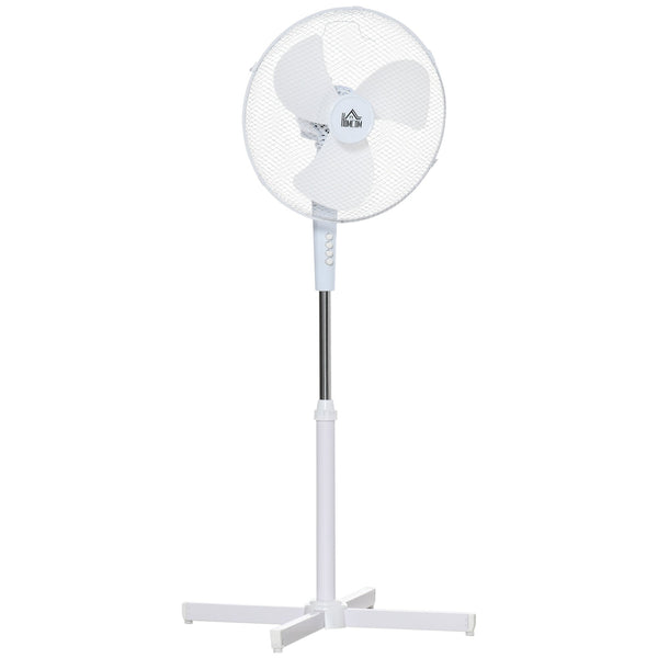 Standventilator 60x60x90-120 cm 3 Geschwindigkeit Weiß online