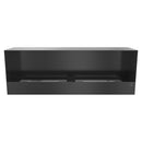 Camino a Bioetanolo da Parete 115x39,8 cm Flig Phoenix Nero