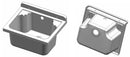Lavatoio 42x34x24 cm in Polipropilene 11,5l Pilozzo Wash Grigio Lucido