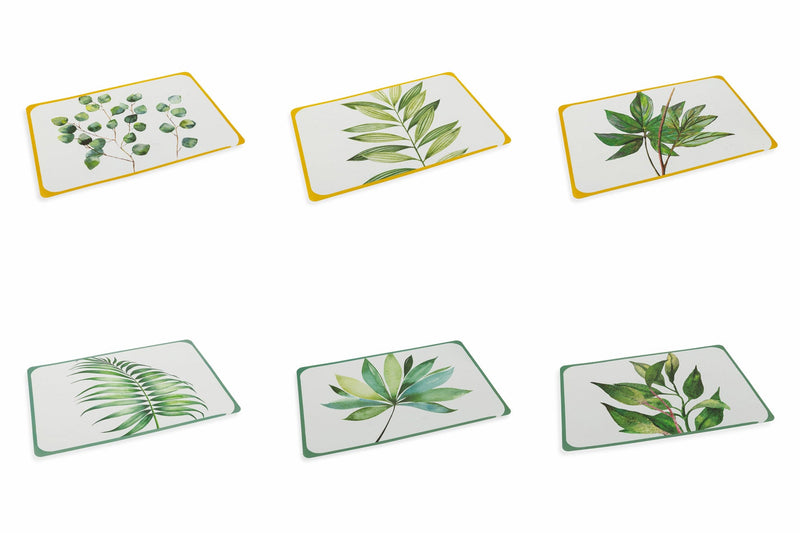 Set 6 Tovagliette 45x30 cm in Plastica Villa d'Este Home Tivoli Oriental Botanique