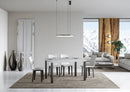 Tavolo 160x90x77 cm Everyday Fix Bianco Frassino