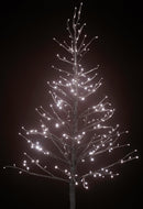 Faggio H180 cm con 270 Led e Movimento per interno Champagne