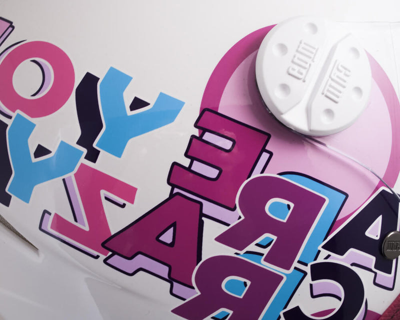 Casco Demi-Jet per Bambini Visiera Sagomata CGM Sport 205G Fucsia